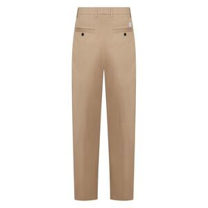 DEPARTMENT FIVE Men's Tailored Cotton Twill Trousers Men Beige Pants
